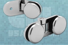 Frameless shower doors sliding Bi-Fold|Shower Door Glass DC