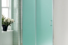 Frameless shower doors sliding Bi-Fold|Shower Door Glass DC
