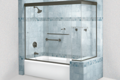 Frameless shower doors sliding cottage|Shower Door Glass DC