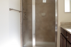Single Inline Framed shower doors|Shower Door Glass DC