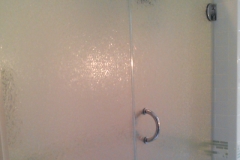 Single Inline Frameless shower doors|Shower Door Glass DC