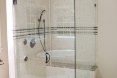 90 Degree Frameless shower doors|Shower Door Glass DC