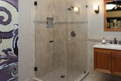 90 Degree Frameless shower doors|Shower Door Glass DC