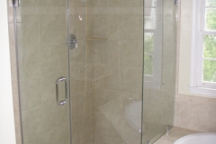 Neo Angle Frameless shower doors|Shower Door Glass DC