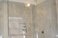 Neo Angle Frameless shower doors|Shower Door Glass DC