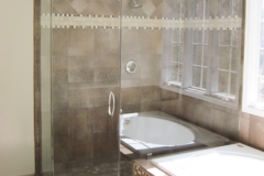 Neo Angle Frameless shower doors|Shower Door Glass DC