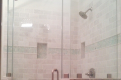 Neo Angle Frameless shower doors|Shower Door Glass DC