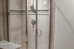 90 Degree Semi Frameless shower doors|Shower Door Glass DC