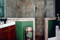 90 Degree Semi Frameless shower doors|Shower Door Glass DC