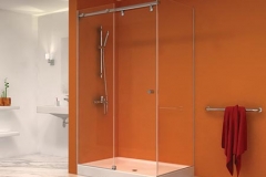 Frameless shower doors sliding Hydroslide|Shower Door Glass DC