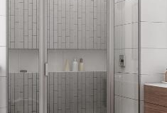 Inline Framed shower doors|Shower Door Glass DC