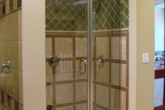 Inline Framed shower doors|Shower Door Glass DC