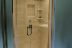 Inline Frameless shower doors|Shower Door Glass DC