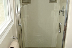 Single Semi Frameless shower doors|Shower Door Glass DC