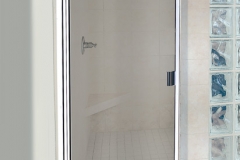Single Semi Frameless shower doors|Shower Door Glass DC